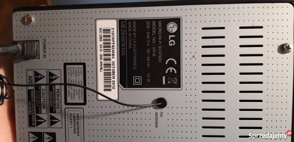 Mini wieża LG sprzedam