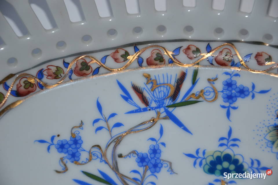 Półmisek porcelanowy koszyk ażurowy wzór Warszawa sprzedam