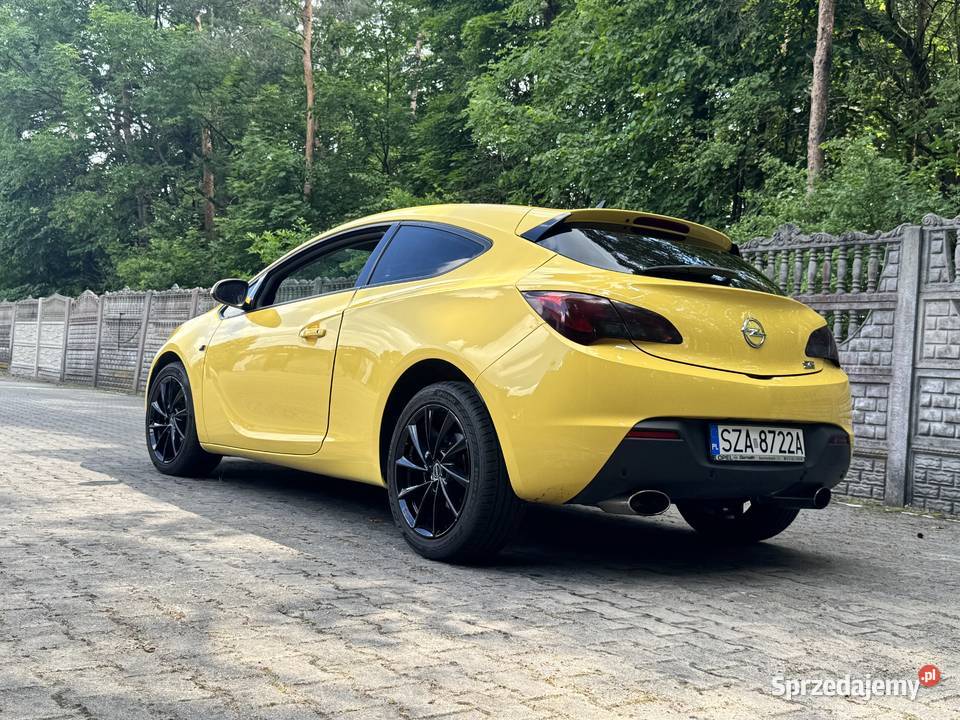 Opel Astra J GTC 16 Turbo śląskie Zawiercie