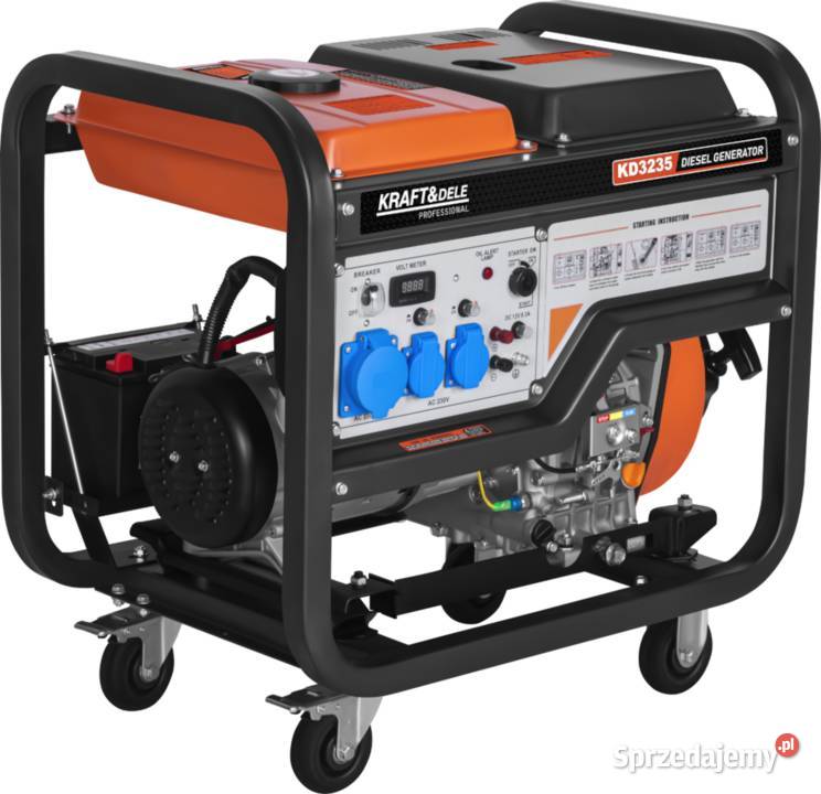 Agregat prądotwórczy DIESEL 78kW 230V KD3235 sprzedam