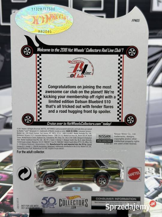 Hot Wheels RLC Datsun Bluebird 510 BOX 23 sprzedam