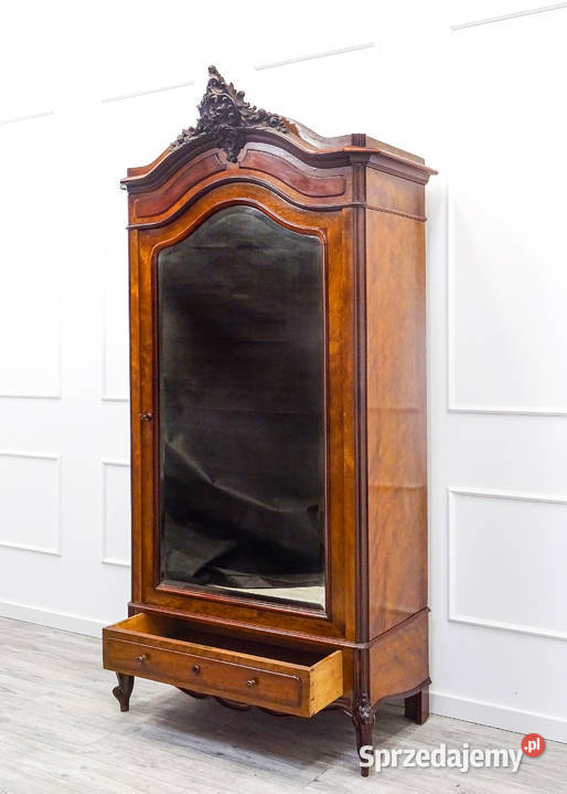 Antyk DREWNIANA szafa BIELIŹNIARKA Rocaille sprzedam