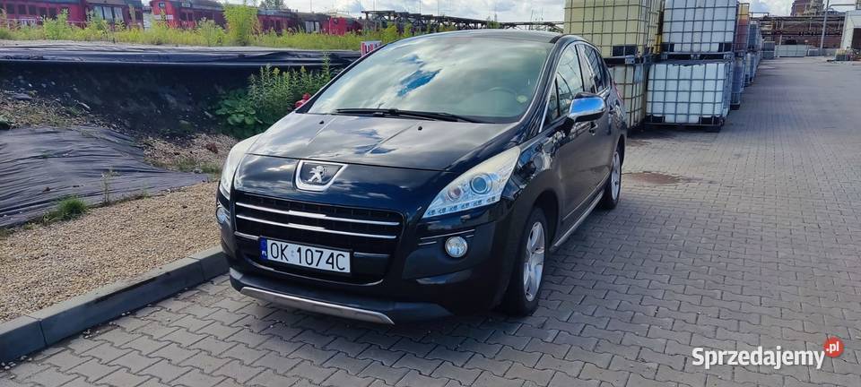 Peugot 3008 Hybrid 4 2013 czarny 20 HDI elektryk Łężce