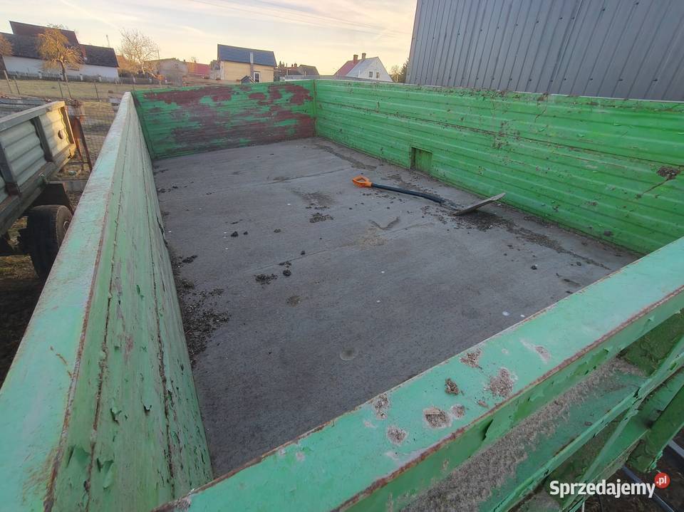 Przyczepa Autosan d50 6 ton wywrotka Rolnictwo Brzeżno