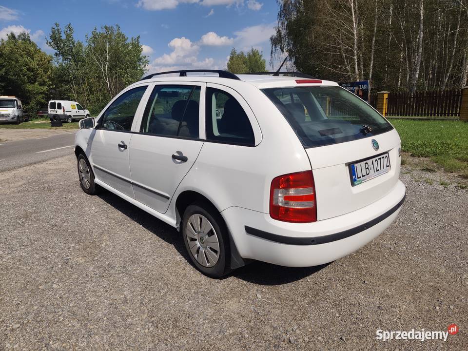 Skoda Fabia kombi 12 LPG manualna lubelskie Lubartów sprzedam