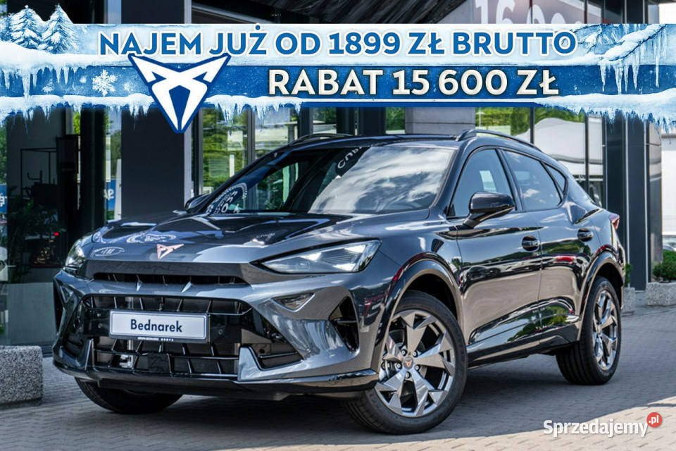 Cupra Formentor 15 TSI 150 Dostępny ręki relingi dachowe Łódź