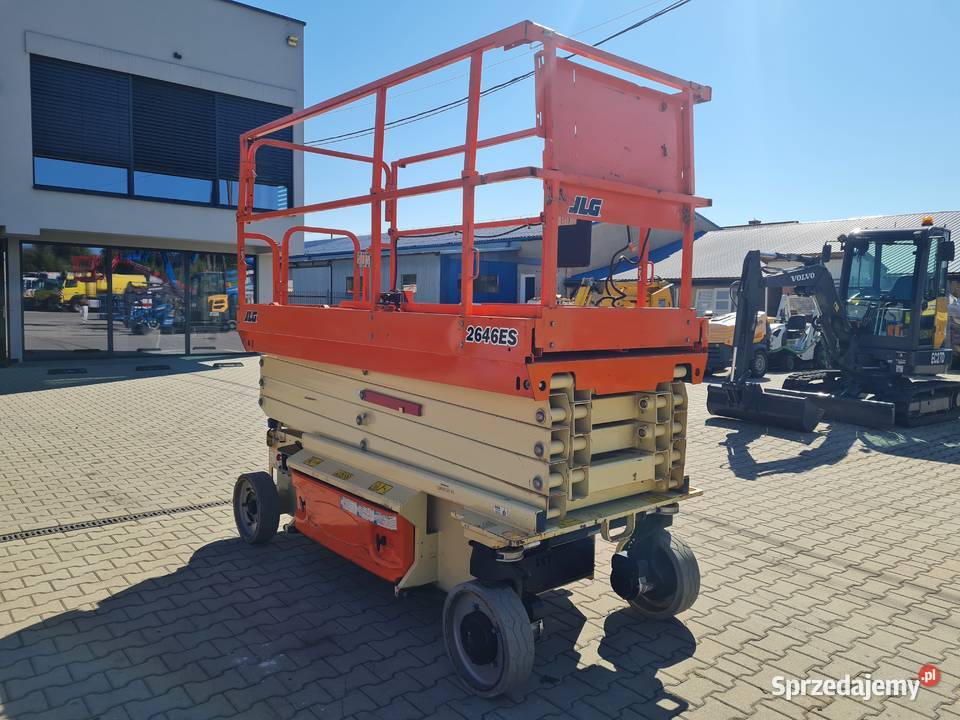 Podnośnik elektryczny nożycowy JLG 2646EC 2018 Dąbrowa Tarnowska