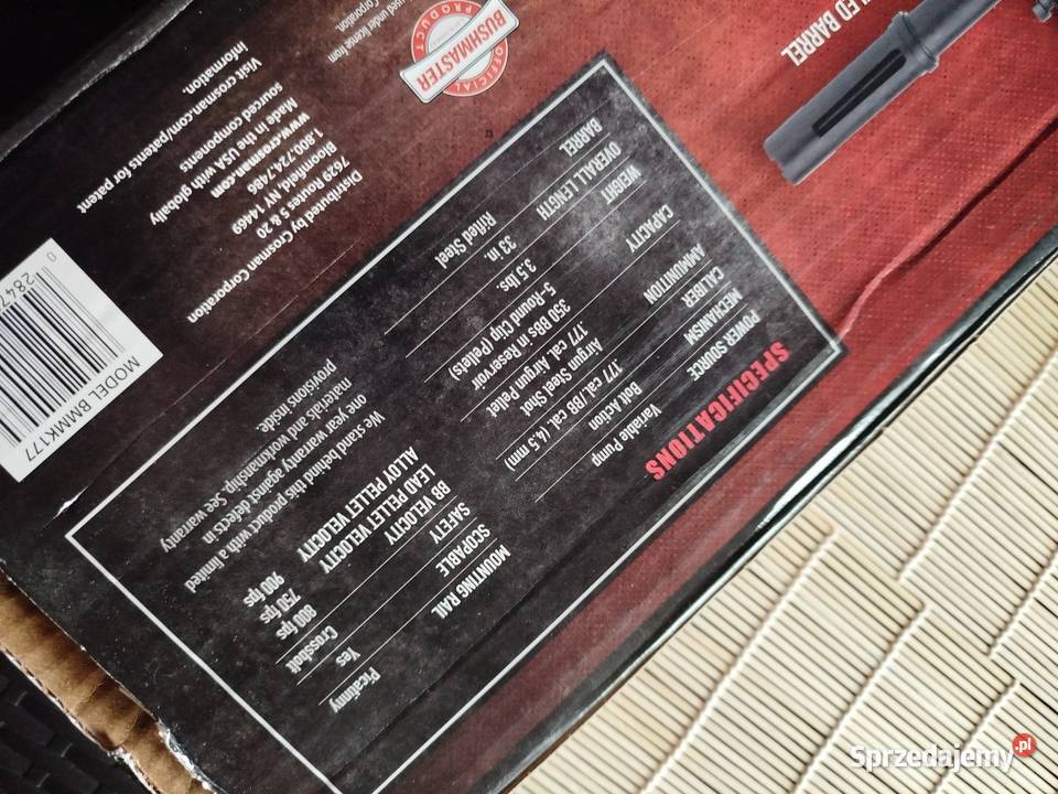 Wiatrówka karabinek podkarpackie