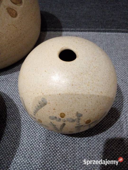 Przepiękny stary komplet ceramiczny Porcelana i szkło