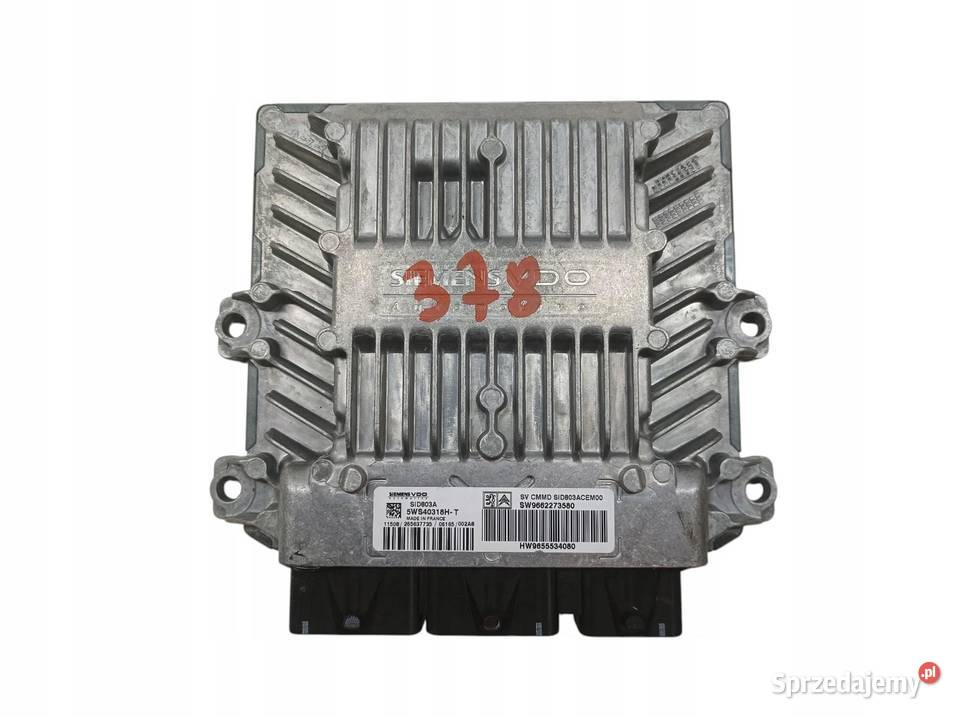 STEROWNIK SILNIKA 9662273580 9655534080 Citroen