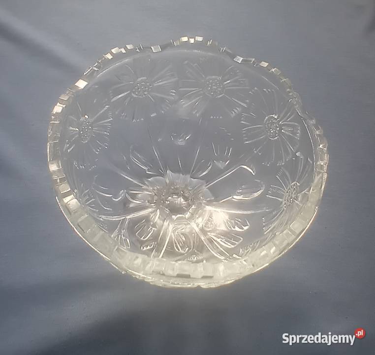 Cukiernica na nóżce Libochovice Sklo Union Koźminek sprzedam