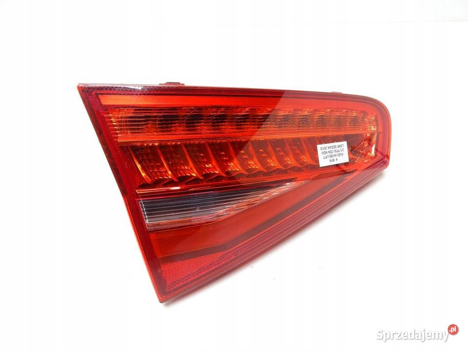 LAMPA LEWA LEWY TYŁ TYLNA W KLAPE LED AUDI A4 B8