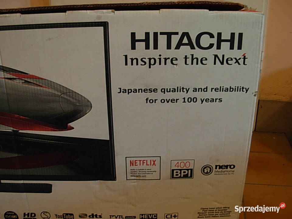 Telewizor LCD 32 cale Hitachi używany kupiony w Telewizory Gdynia