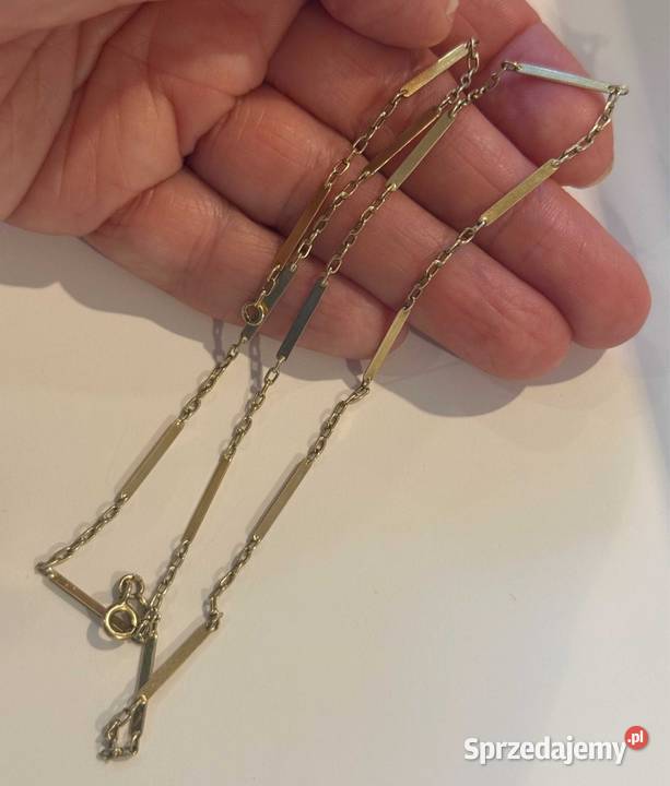 Łańcuszek Naszyjnik Złoto Próba 585 Czechy Warszawa