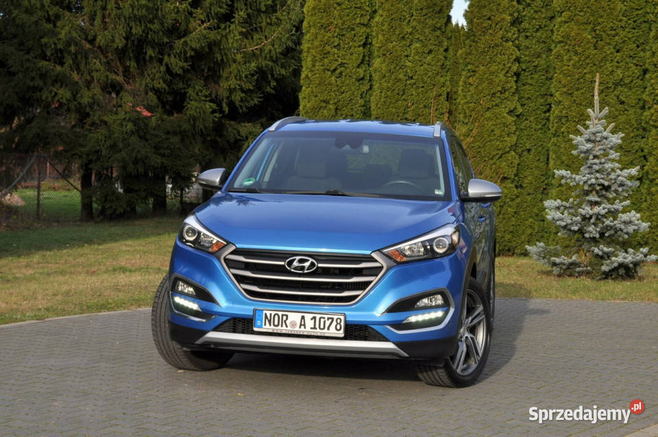 Hyundai Tucson 16T17799LedNaviKameraRelingWelurI elektrochrom. lusterka boczne Motoryzacja Ostrów Mazowiecka