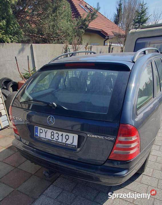 Mercedes C200 kompresor kombi benzyna 2001 1998cm3 Gdańsk sprzedam