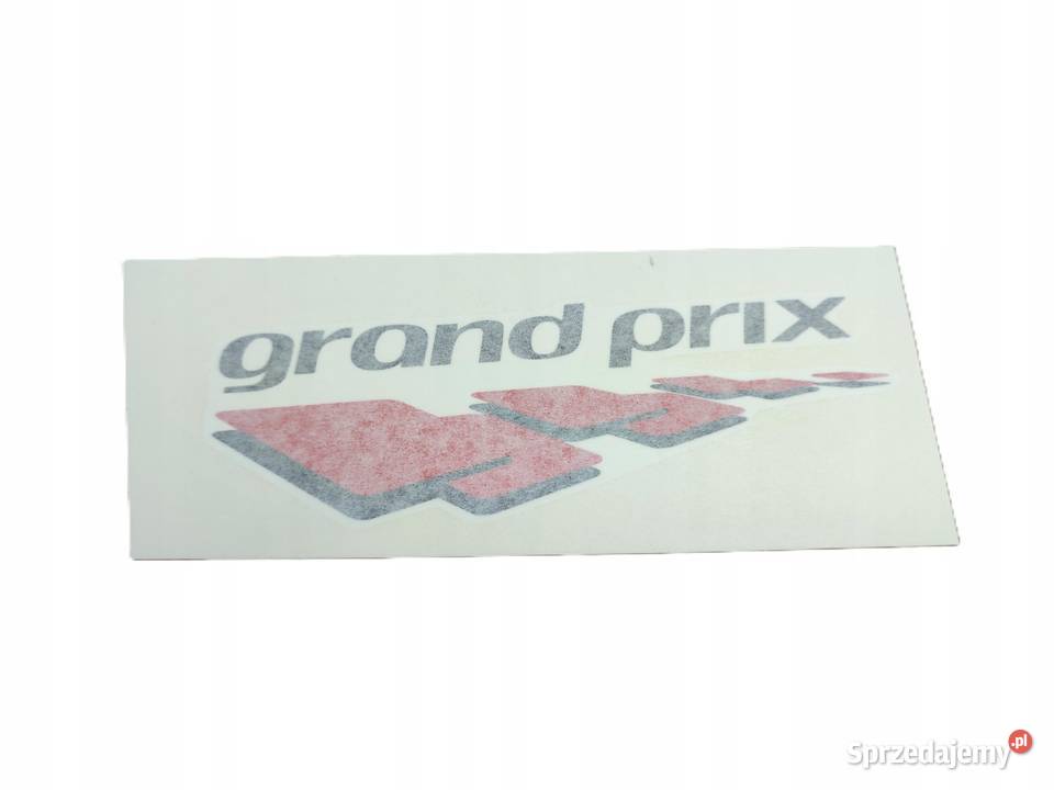 NAKLEJKA GRAND PRIX POD NOGI YAMAHA YQ50 2000 Emblematy