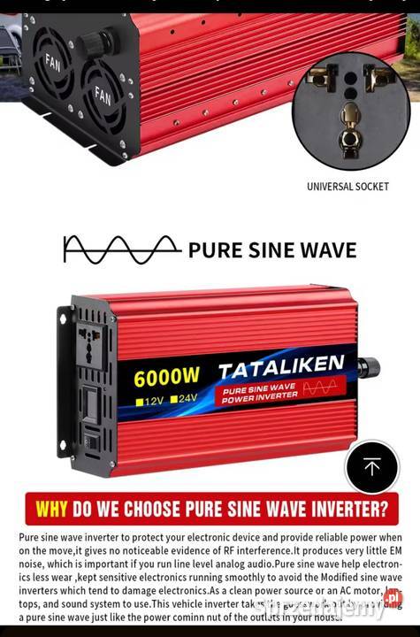 Falownik 1000 Wat Krosno