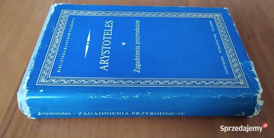Zagadnienia przyrodnicze Arystoteles Biblioteka