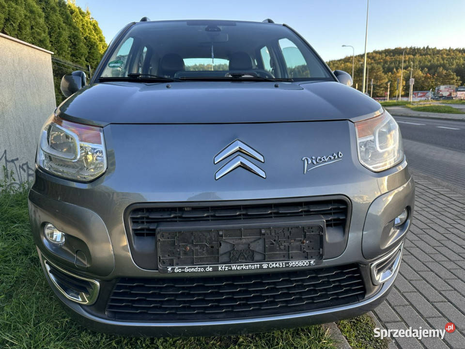 Citroen C3 Picasso Exclusive alkantara tempomat nawigacja pomorskie Wejherowo