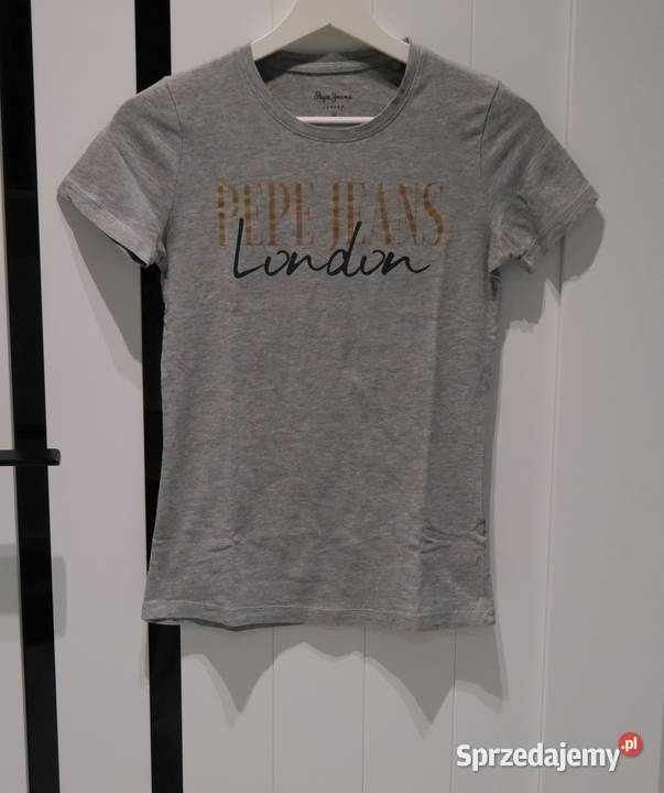 Pepe Jeans fajna koszulka 32 XXS krótki Wrocław