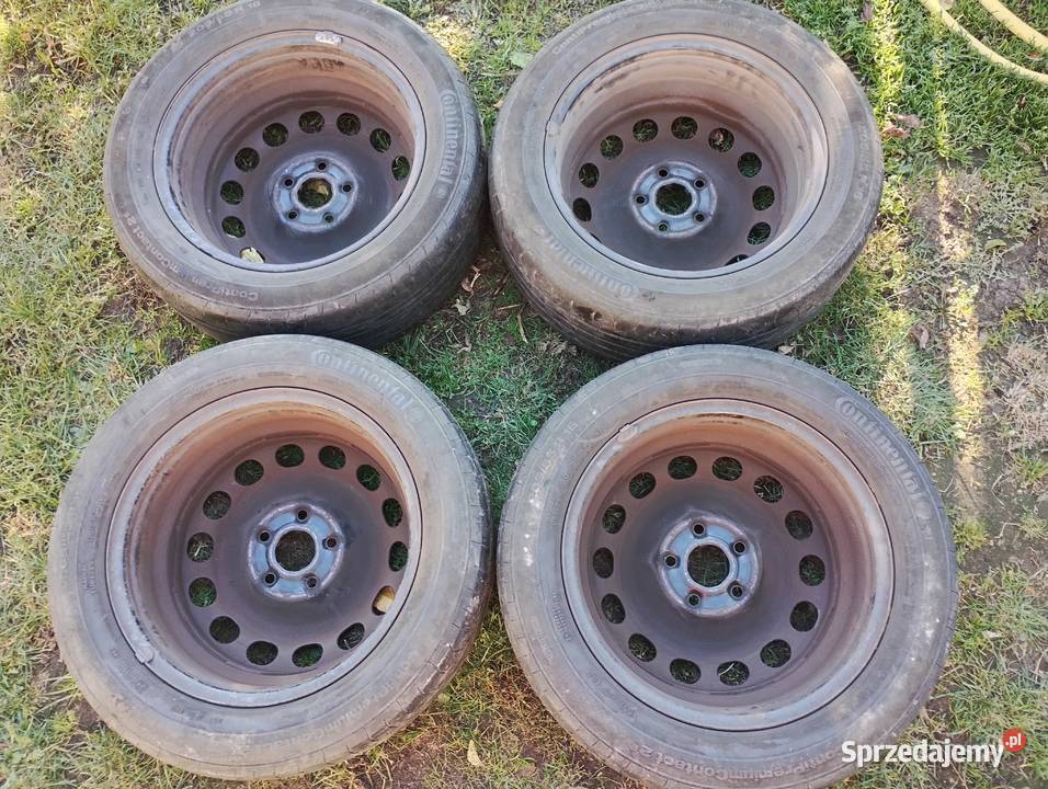 Koła VW Set Skoda 16 stalowe opony Maszewo Duże