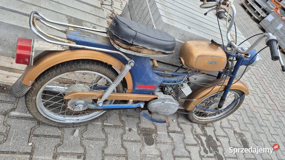 Motorynka zarejestrowana Rok produkcji 1982