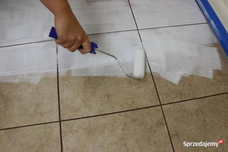 Biała Farba RENOWACJA PŁYTEK ceramicznych Lublin