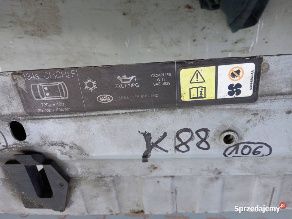 PAS PRZEDNI OKULAR WZMOCNIENIE 6G918653AA LAND świętokrzyskie Kielce