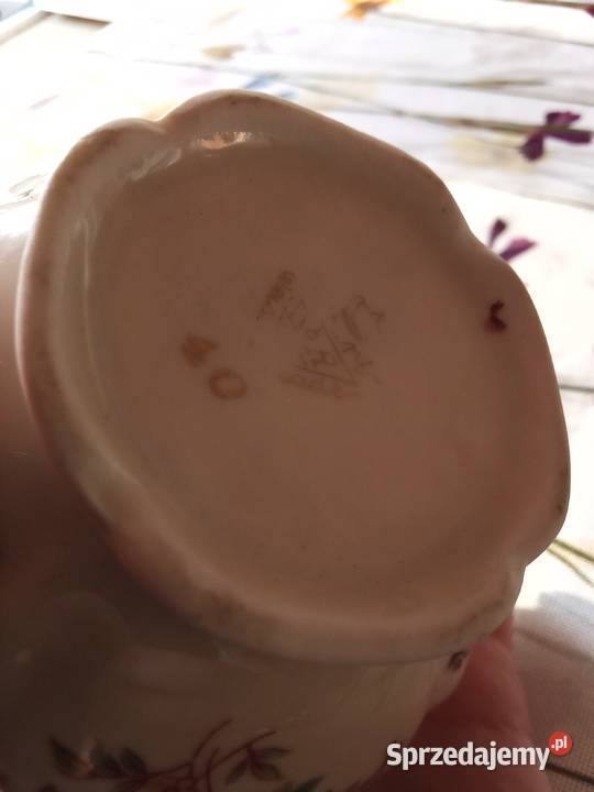 PRL cukiernica mlecznik porcelana łódzkie Łódź