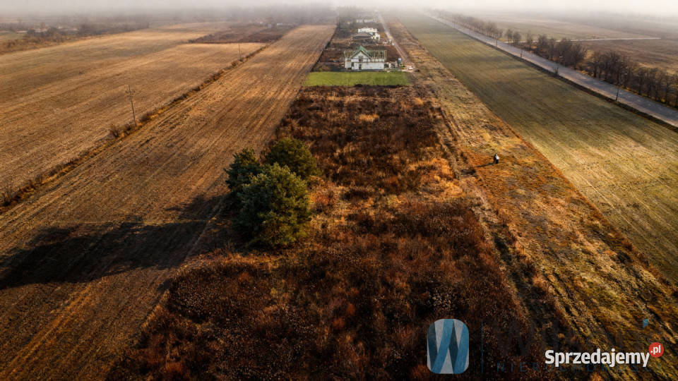 Grunt 1327m2 Cząstków Mazowiecki 40m mazowieckie