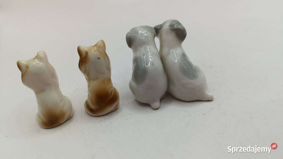 Figurka ozdoba malutkie pieski kolekcja