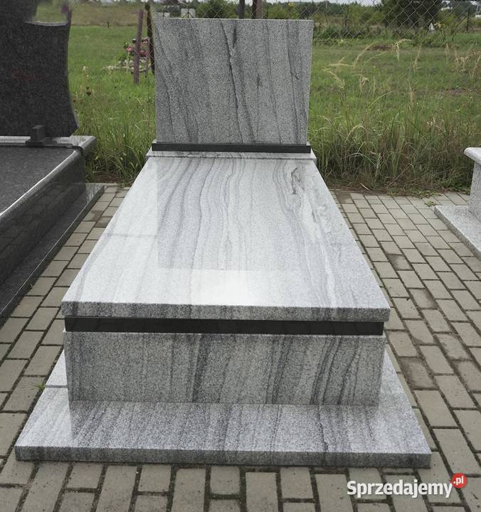 Nagrobki granitowe sprzedaż montaż dodatki łódzkie Sieradz