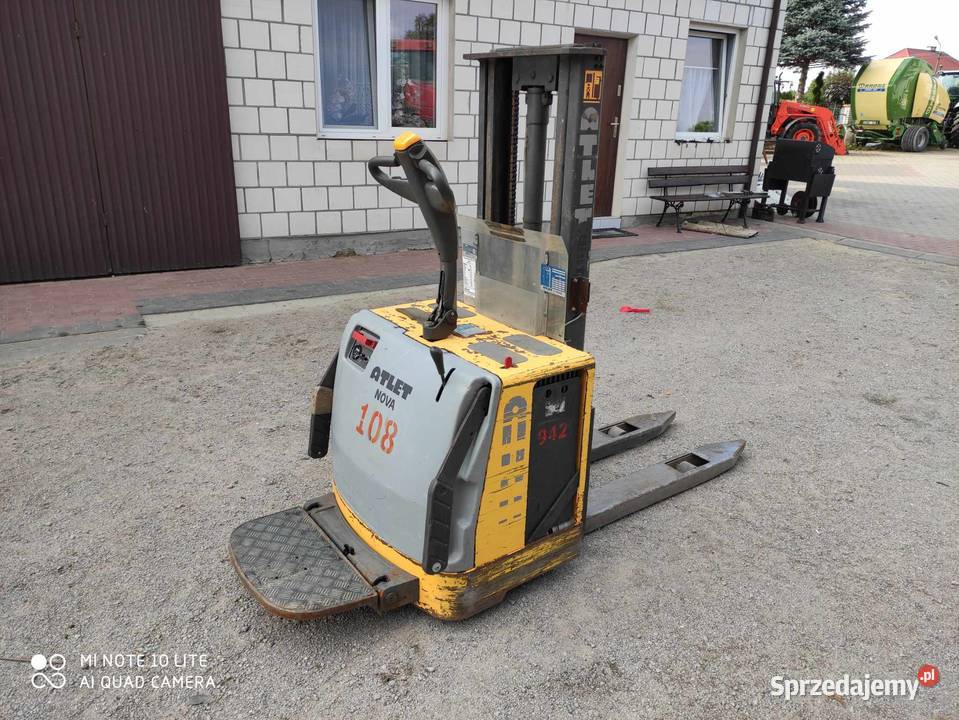 Wózek elektryczny widłowy Atlet Nova Ts 140 nowa Wózki widłowe