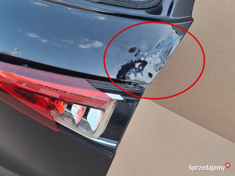 MERCEDES GLE W167 V167 KLAPA BAGAŻNIKA TYŁ Bieleń