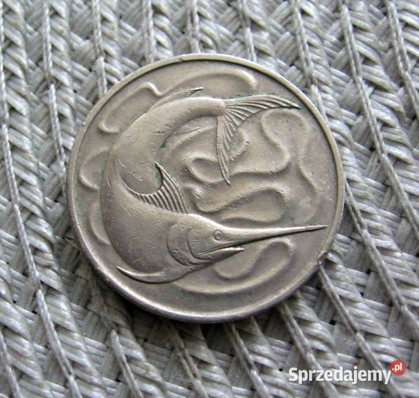 Singapur 20 Cent 1967r Ładna Kalisz