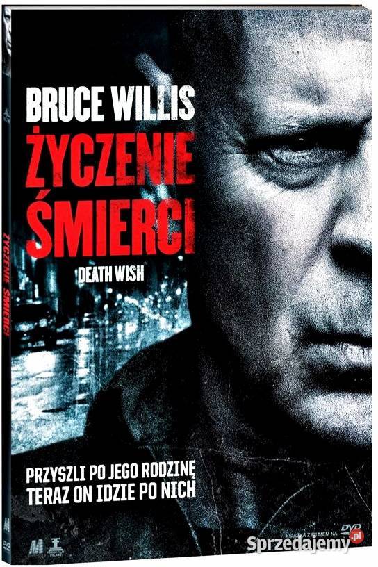 ŻYCZENIE ŚMIERCI BRUCE WILLIS DVD KS