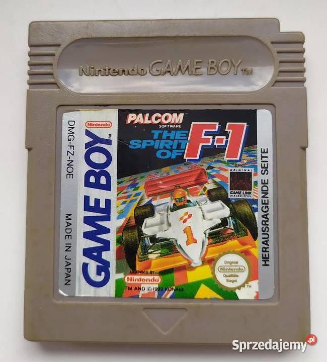 17 THE SPIRIT OF F1 GRA GAME BOY CLASSIC COLOR Nośniki Łódź