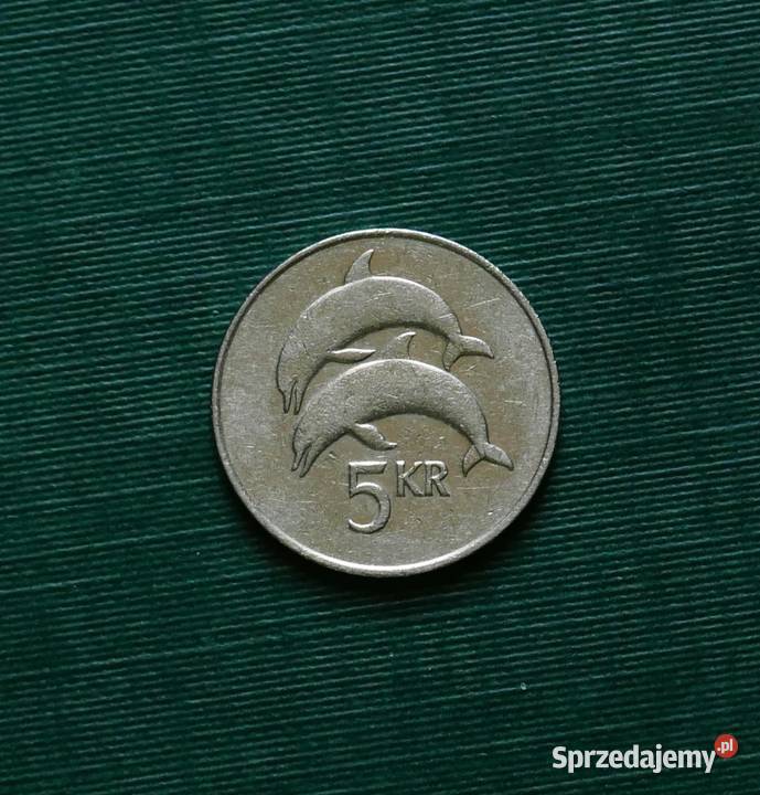 ISLANDIA 5 koron 1981r Numizmatyka Gliwice