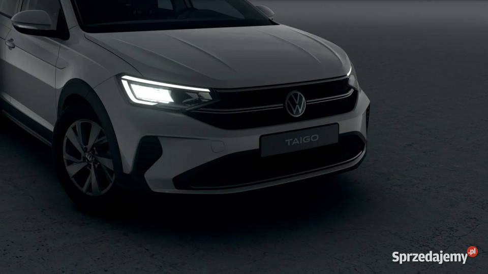 Volkswagen Taigo Nowa wersja Pure 10 TSI 116 DSG asystent pasa ruchu Łódź