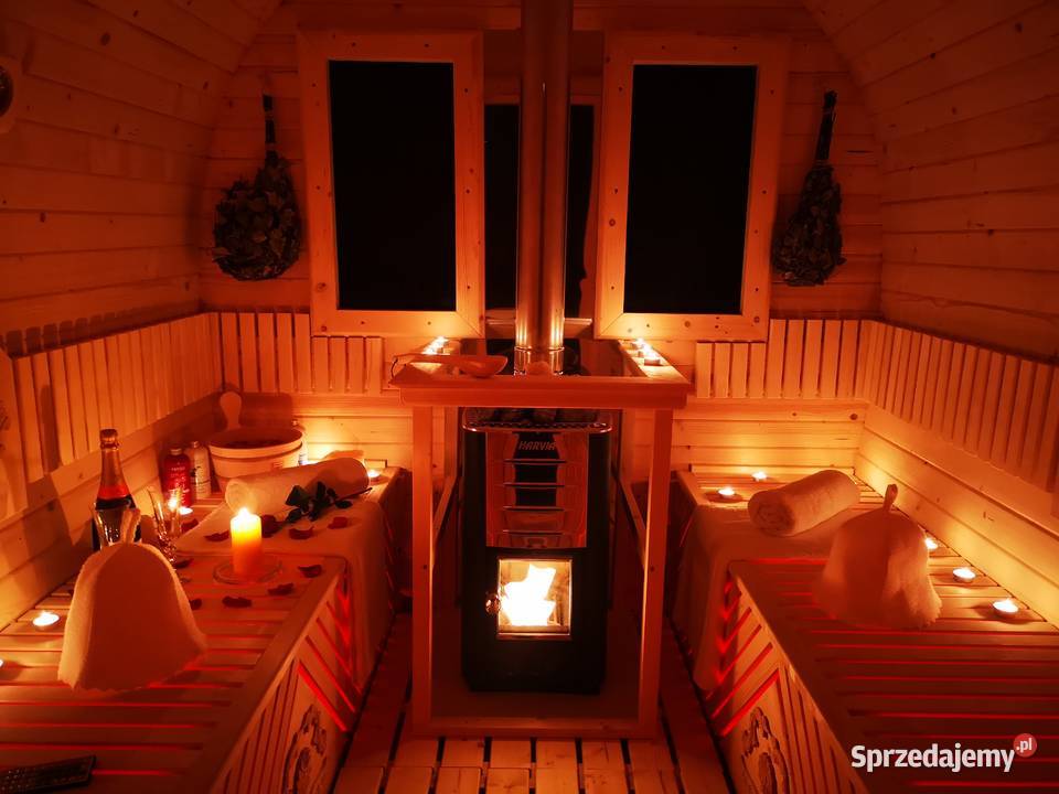 sauna fińska RUSKA BANIA sauna OGRODOWA