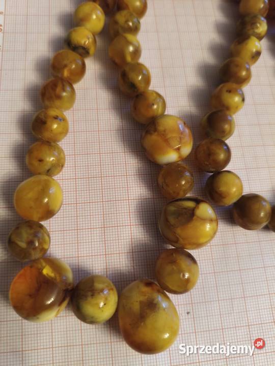 Naszyjnik Bursztyn Vintage Białystok