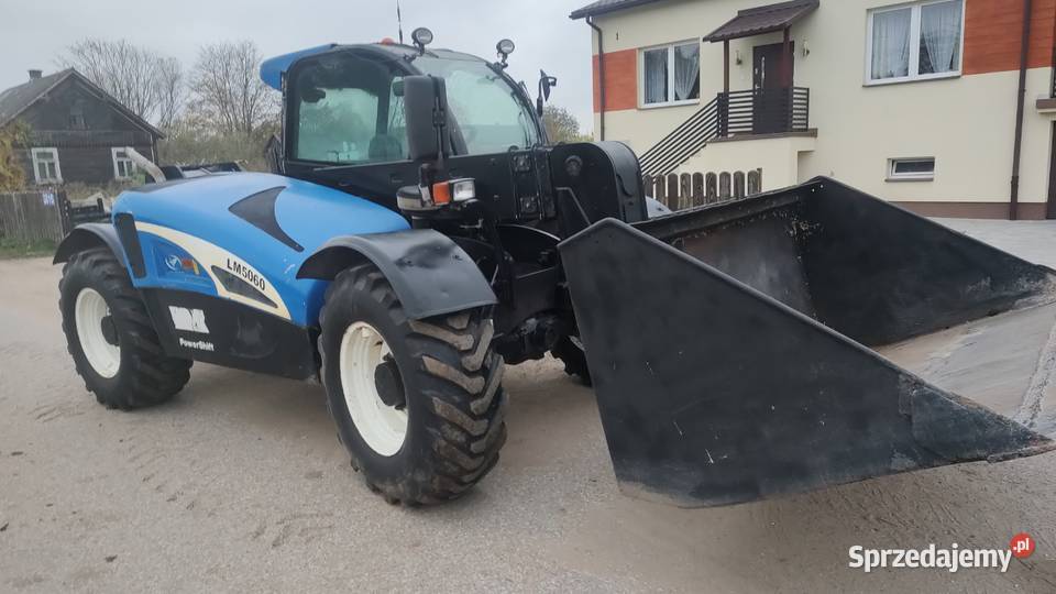 Ładowarka teleskopowa Holland LM5060 Manitou Rok produkcji 2009 Klukowo-Kolonia sprzedam