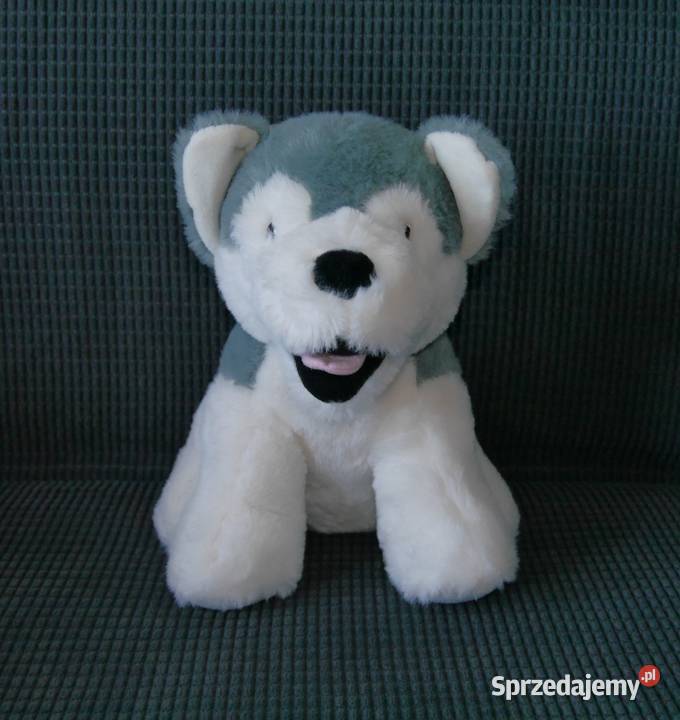 Maskotka piesek husky nowy