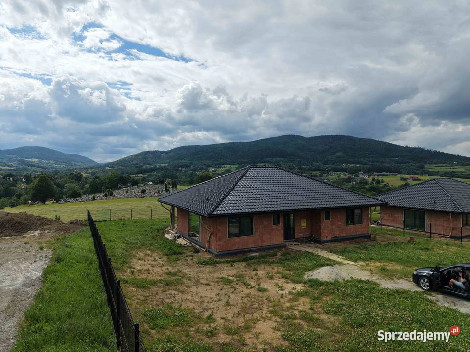 Dom parterowy piękna okolica Beskid wyspowy Skrzydlna