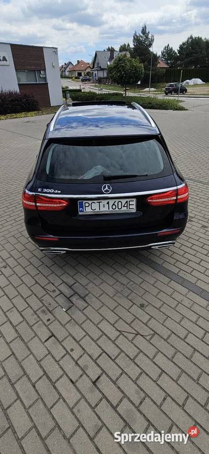 Mercedes e300 de w213 plug in asystent pasa ruchu Wieleń sprzedam