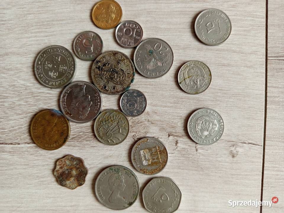 Komplet monet obiegowych Gdańsk sprzedam