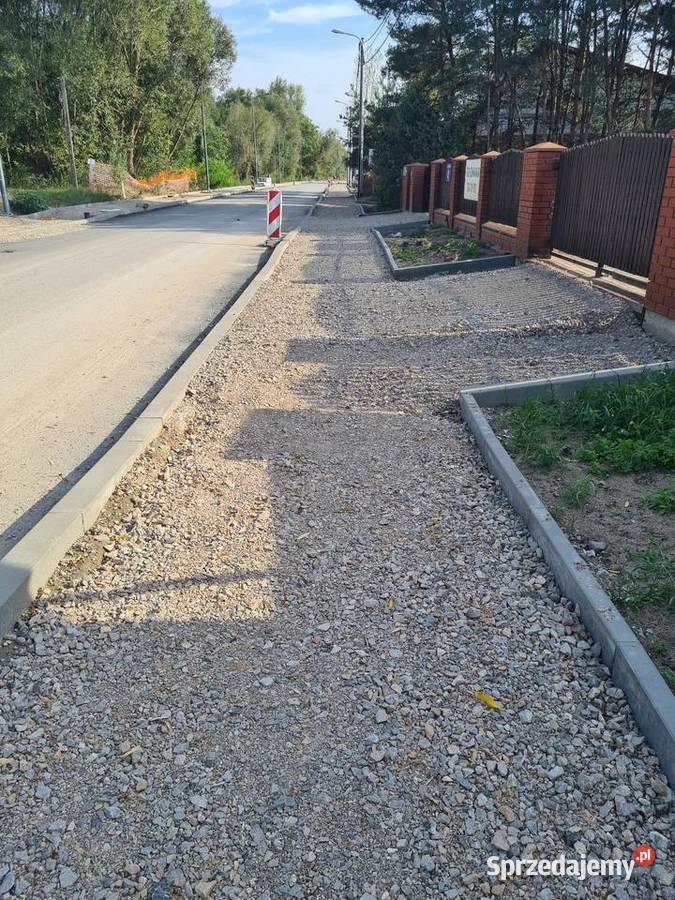 Układanie kostki brukowej przemysłowe podwórka mazowieckie