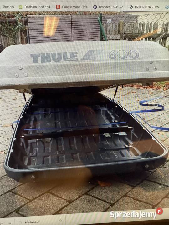 Thule 600 Bagaznik duzy dachowy do samochodu Szczecin