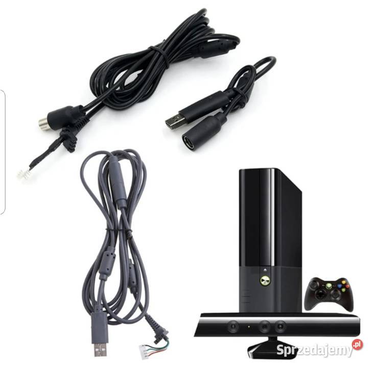 kabel zasilający pad pada Xbox 360 do pada Cieszyn